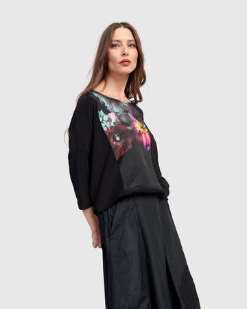 alembika-sage-pullover-top-bloom-3-4-arm-shirt image 5