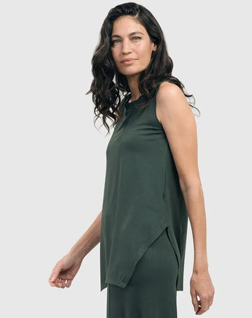 alembika-essential-cutaway-tank-top-rmelloses-top-in-gr-n image 8