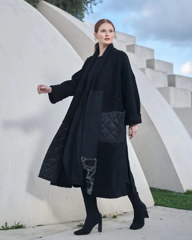 alembika-urban-secrets-sweater-coat-black-strickmantel-schwarz image 1