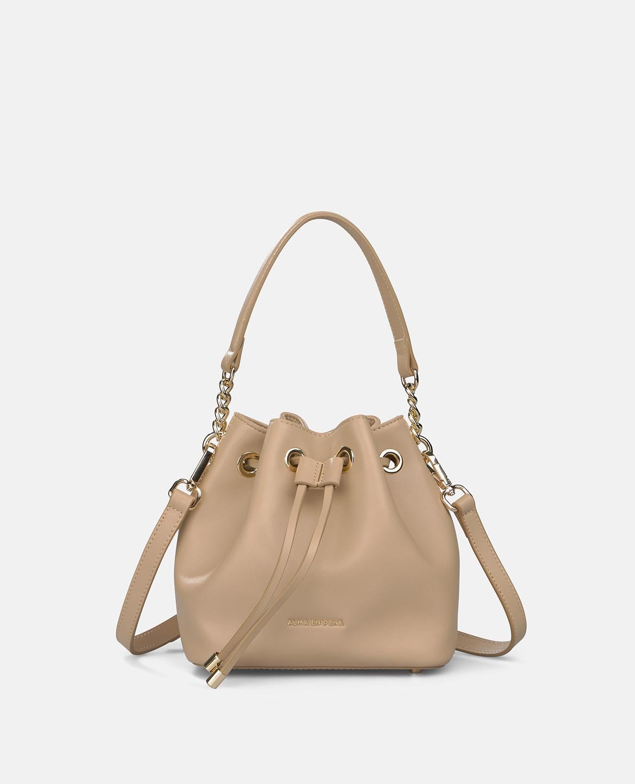 alma-en-pena-candy-bag-mit-griff-leder-clutch-arena image 1