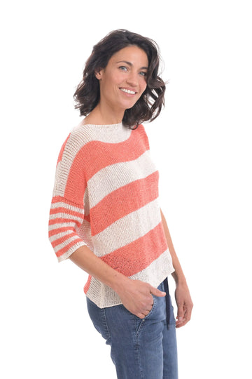 alembika-luxe-reversible-sweater-peach-wende-strick image 7