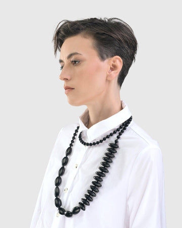 alembika-fuji-bead-kette-schwarz image 2