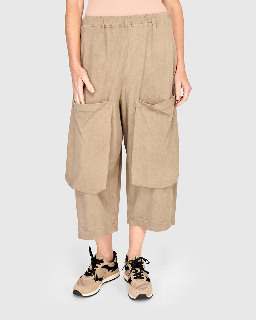 alembika-urban-cutlass-pocket-pants-camel-cargohose image 1