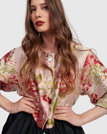 alembika-sweetheart-peplum-jacke-damen-roses image 4
