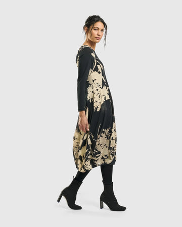 alembika-amber-cocoon-kleid-floral image 4