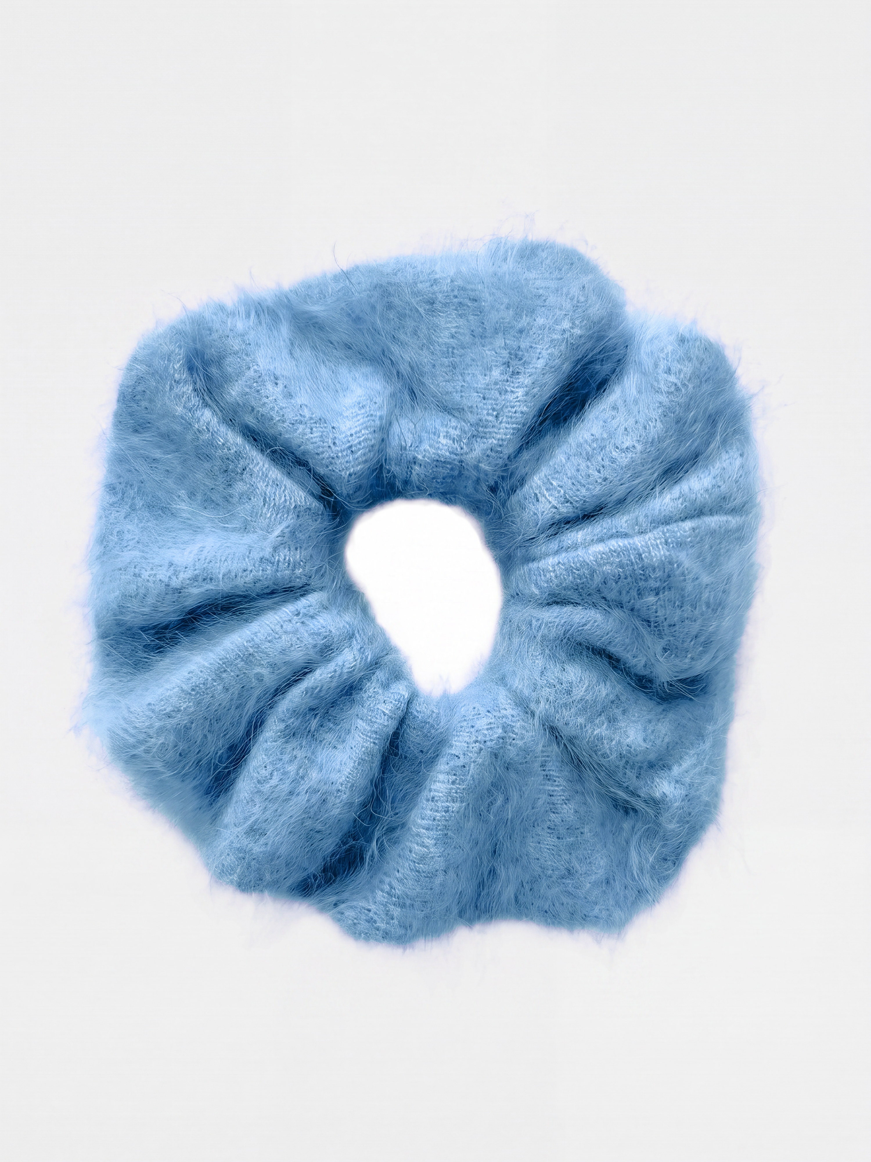 absolut-sterenn-scrunchie-haargummi-aus-geb-rstetem-kaschmir-hellblau image 1