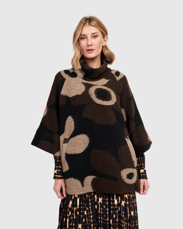 alembika-cosmo-cozy-pullover-oversize-pullover-floral image 2
