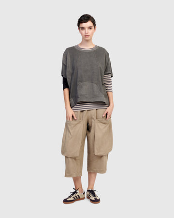 alembika-urban-sphinx-tee-damen-shirt-grey image 7
