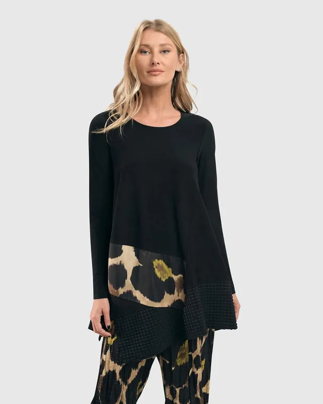 alembika-hazel-mix-media-swing-top-multi-damen-tunika image 1