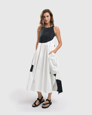 alembika-urban-harper-pocket-kleid-wei-schwarz image 5