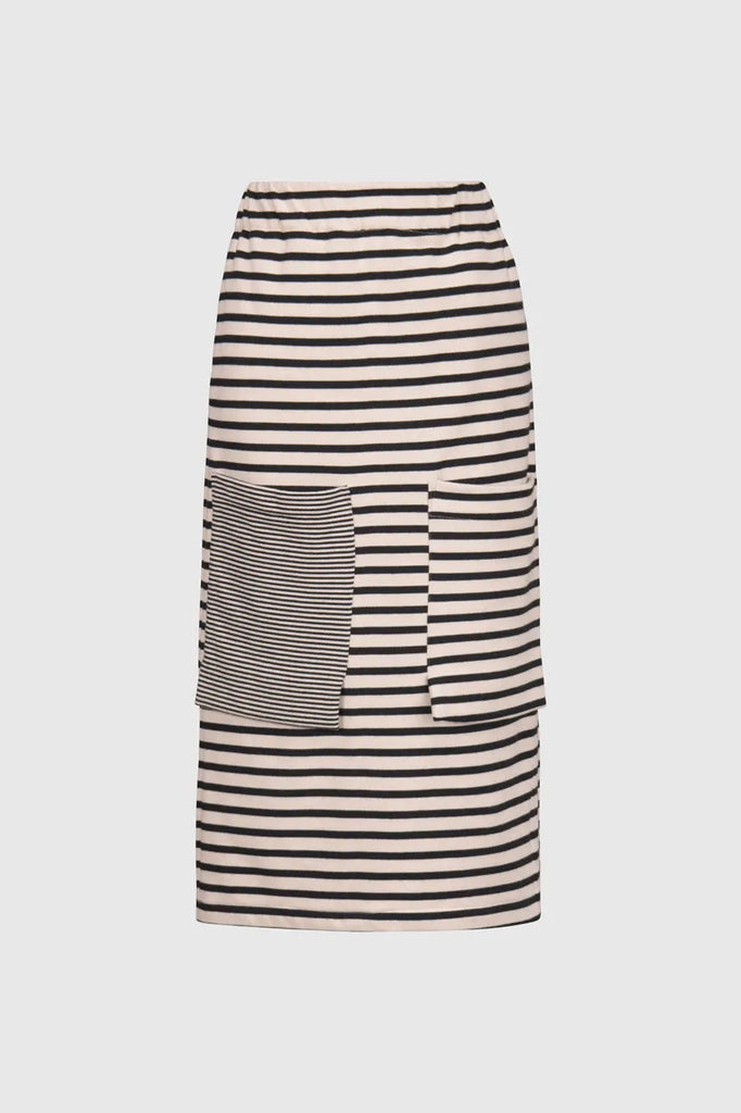 alembika-urban-french-terry-rock-midi-mit-taschen image 1