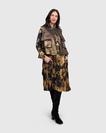 alembika-queenie-utility-weste-damen-gold-metallic image 6