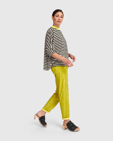 alembika-urban-deuce-boxy-top-cream-stripes image 6