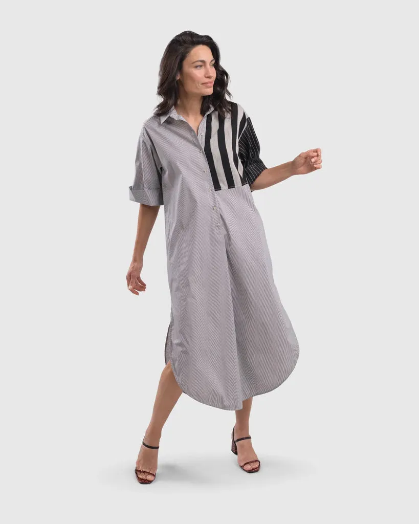 alembika-tao-tunik-shirtkleid-bars-streifen-kleid-mit-taschen image 1