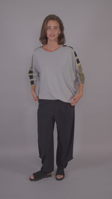 alembika-tekbika-stripe-dolman-top-dunes image 3
