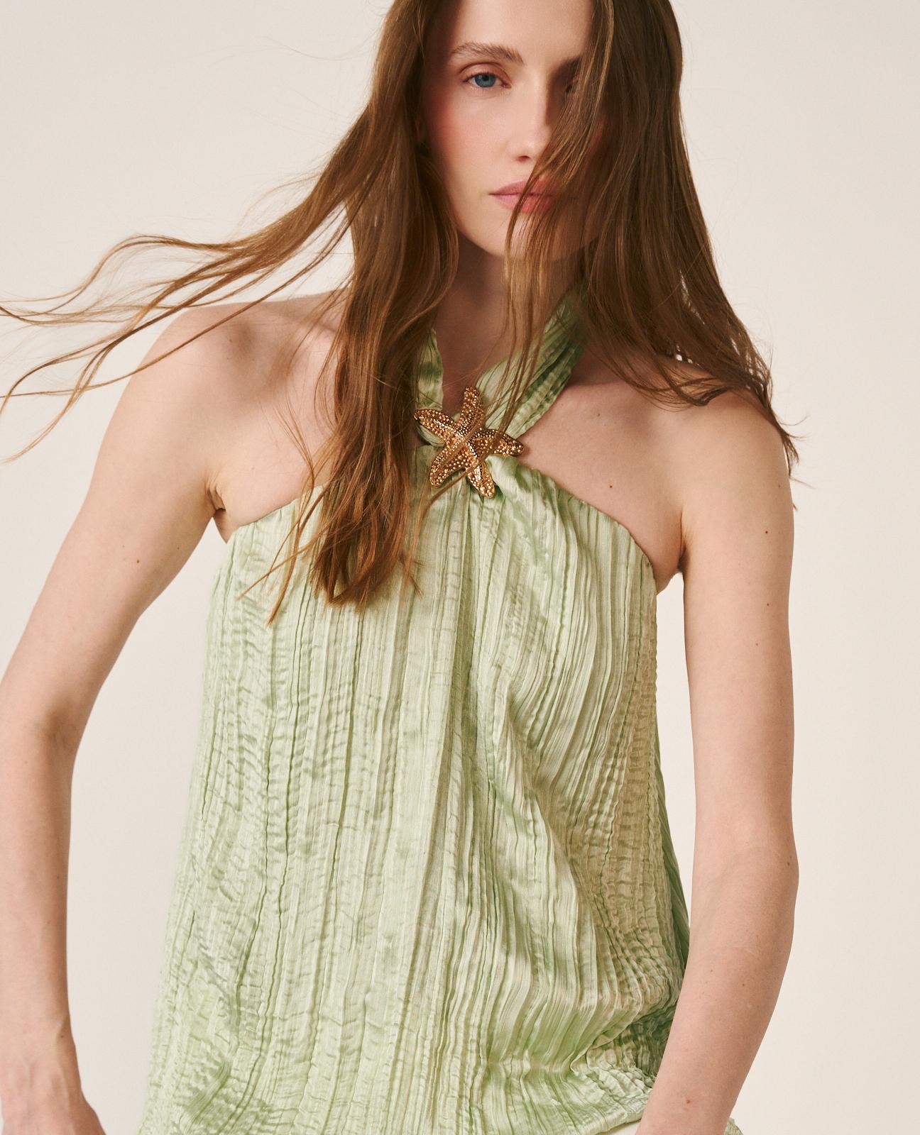 alma-en-pena-starfish-blouse-neckholder-bluse-gr-n-s image 4