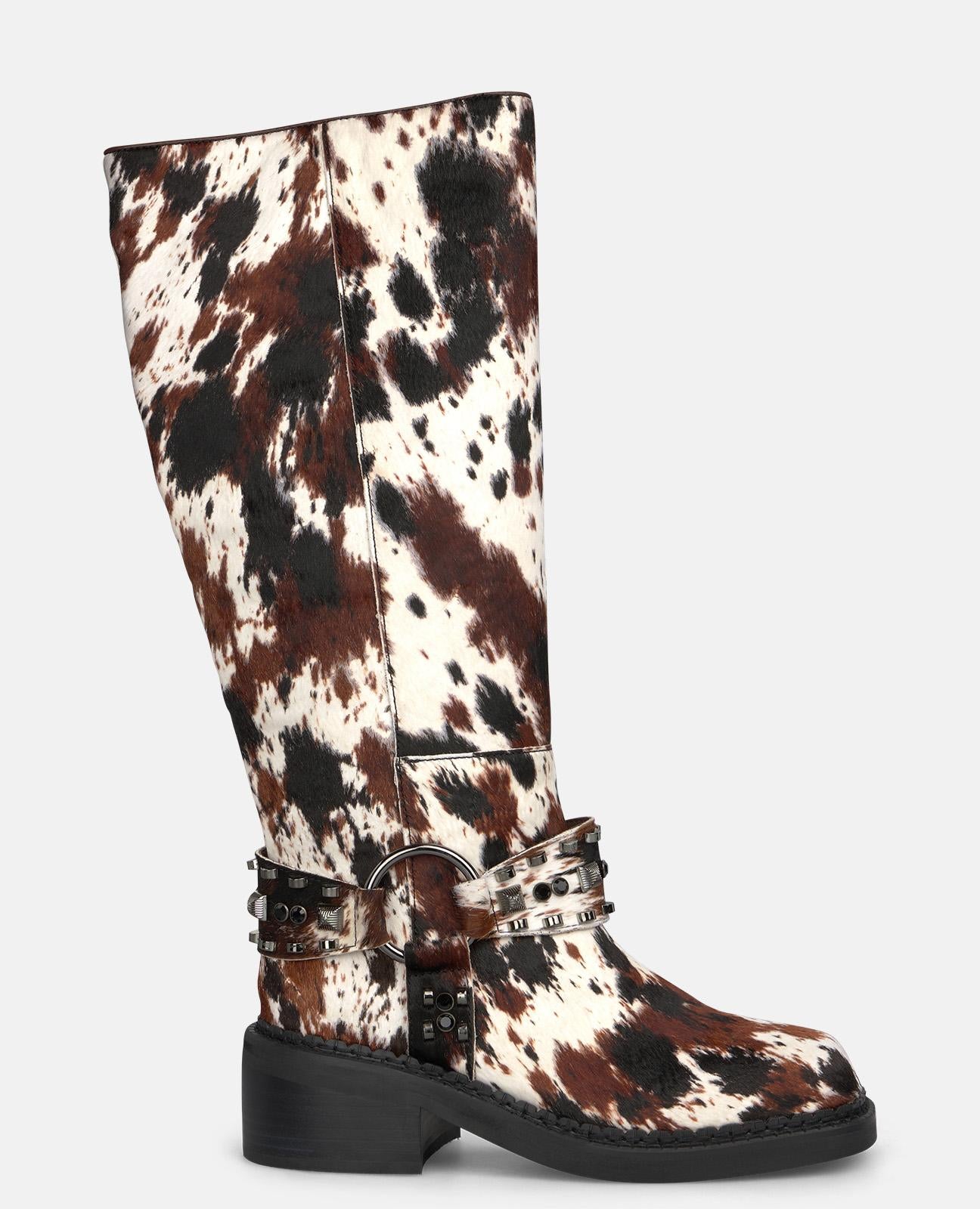 alma-en-pena-studded-biker-boot-multicolor-6-cm image 1