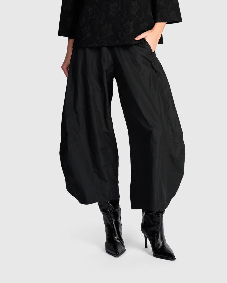 alembika-balloon-swish-pants-damen-schwarz-taffeta-ballonhose image 1