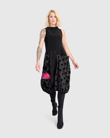 alembika-bijou-wonderful-kleid-schwarz-mix image 8