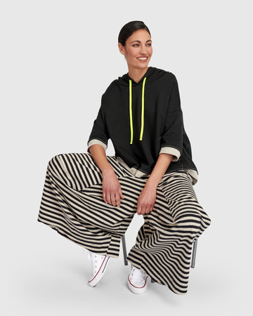 alembika-urban-jersey-harem-pockets-pants-up148s-damen-hose-streifen image 8