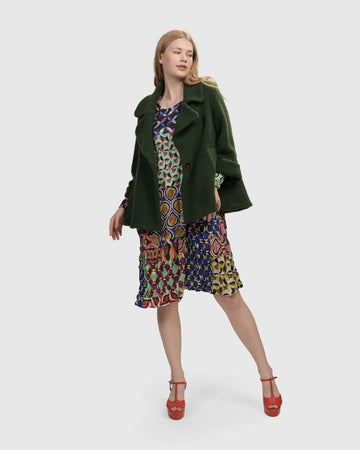 alembika-made-in-the-jade-strickjacke-swing-peacoat-hunter image 2