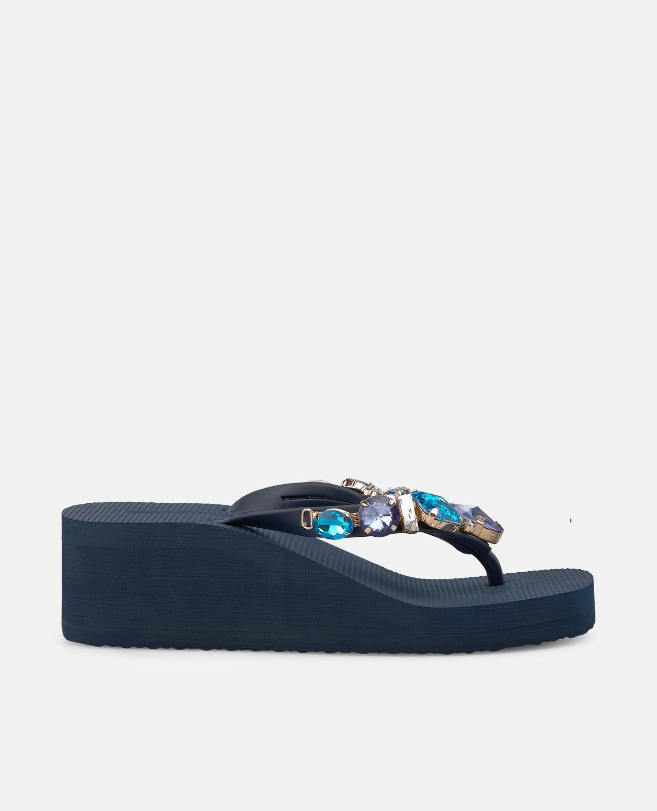 alma-en-pena-plateau-beach-sandale-blau-5-5-cm image 1