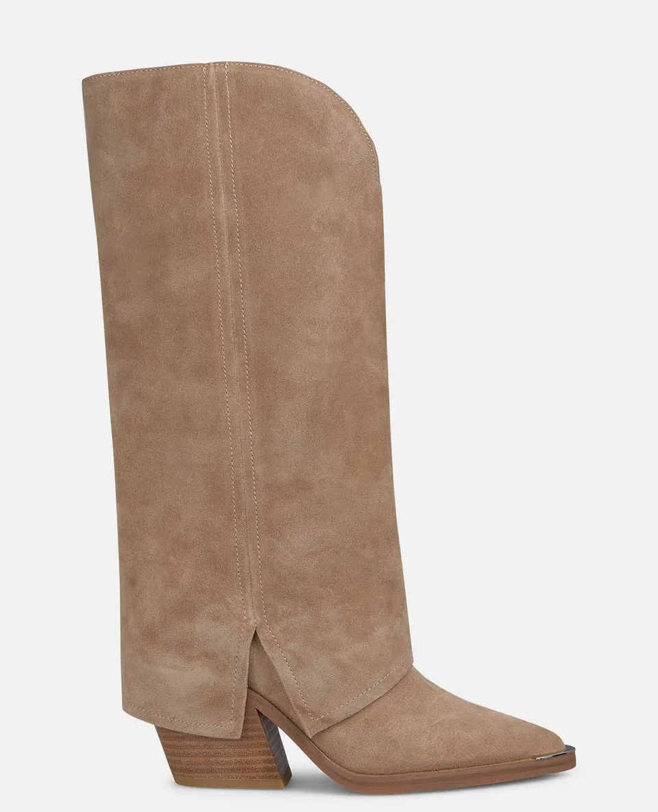 alma-en-pena-cowboy-boots-veloursleder-stiefeletten-vis-n-8-cm image 1