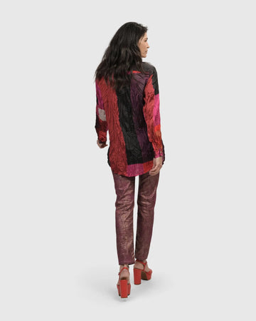 alembika-sunset-strip-button-down-hemd-magenta image 4