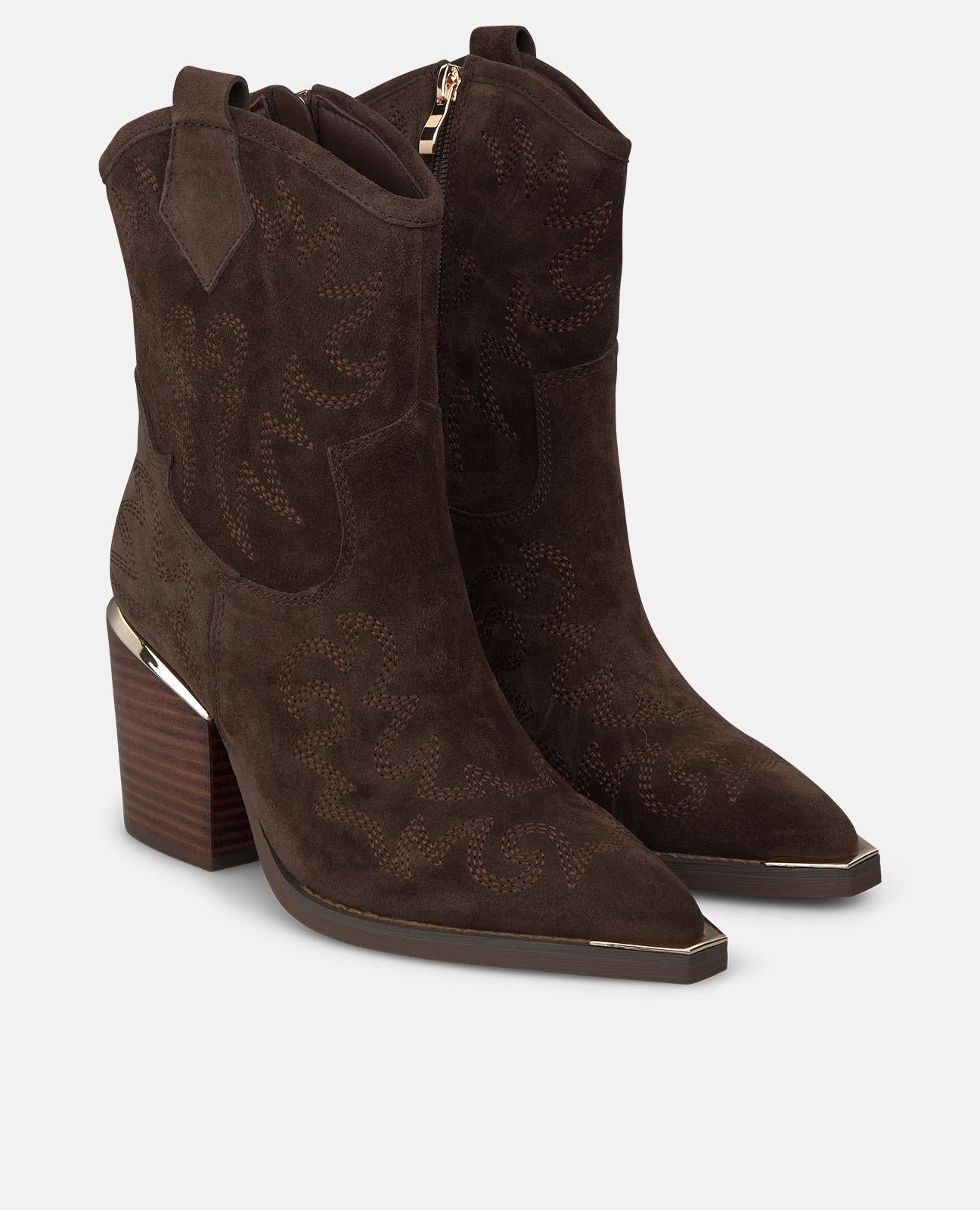 alma-en-pena-alfa-64230-cowboy-stiefelette-braun-7-5-cm image 2