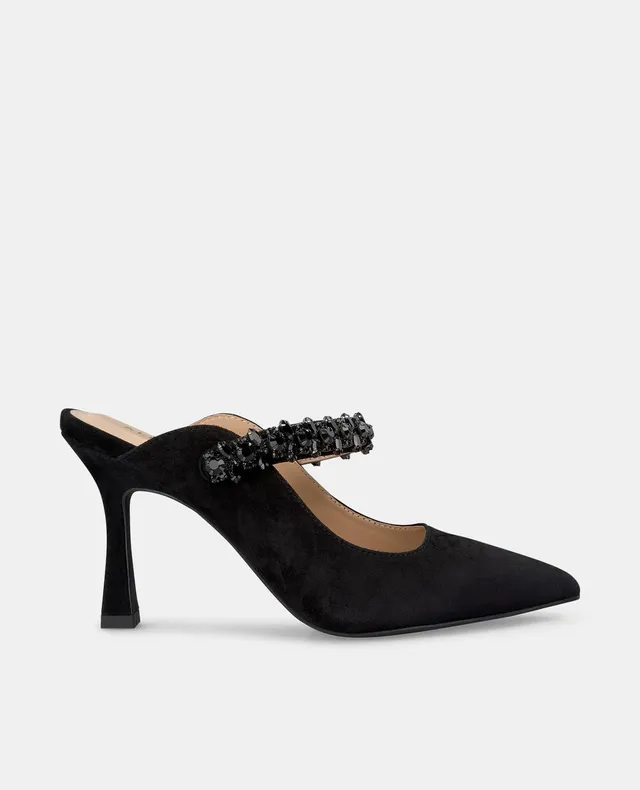 alma-en-pena-rhinestones-heeled-shoe-slingback-stiletto-schwarz-9-cm image 1