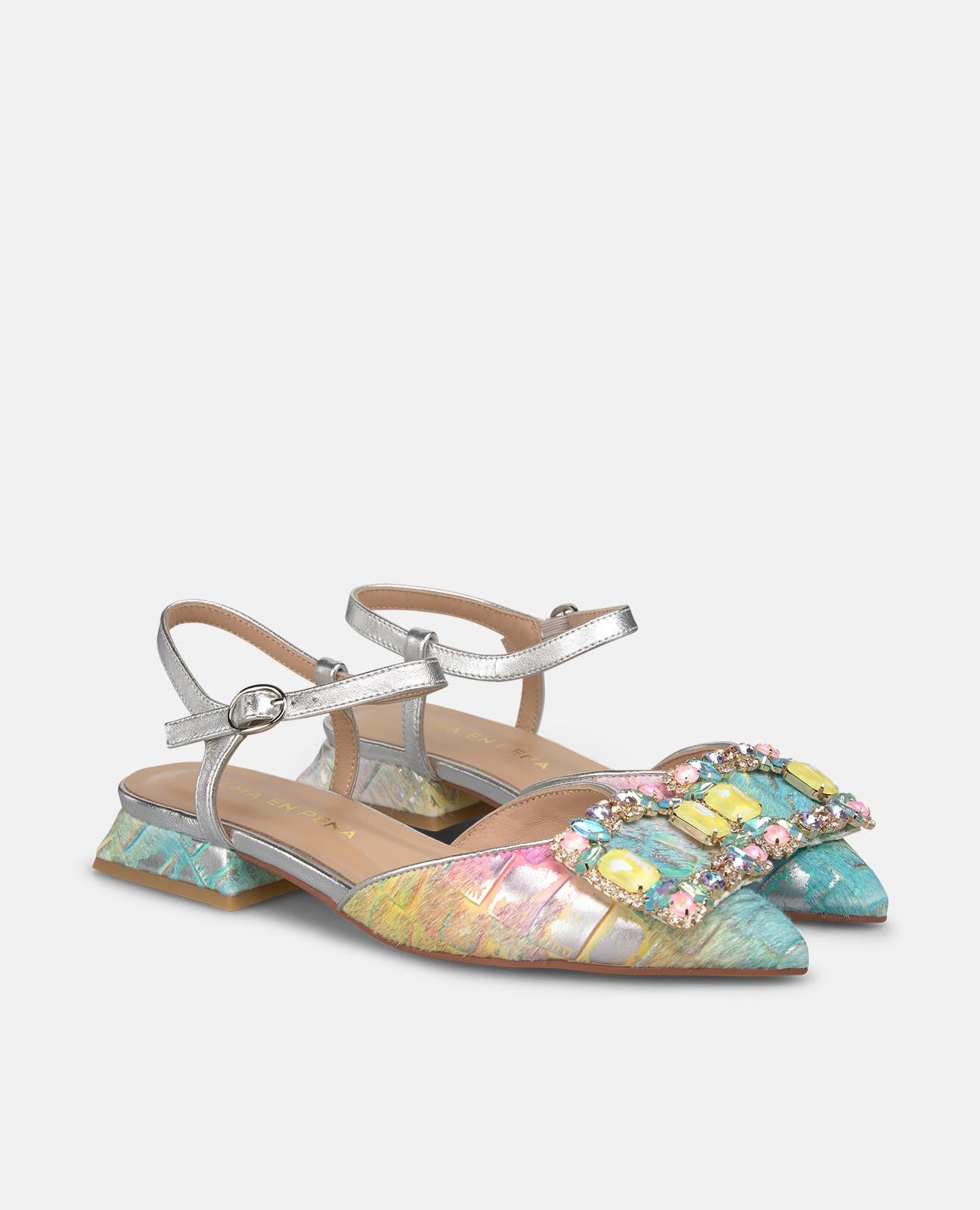 alma-en-pena-pointe-schuh-slip-on-multicolor-mit-schmuckdetail-2-cm image 2