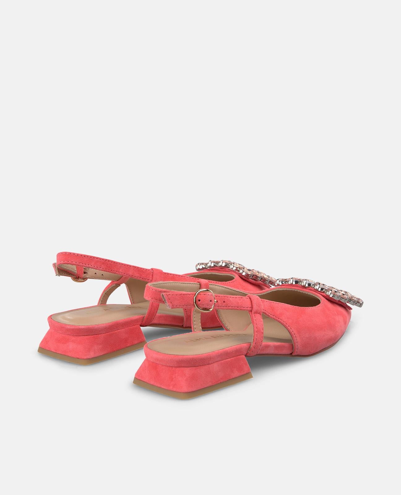 alma-en-pena-ankle-pointed-shoe-spitzer-slip-on-flachschuh-koralle-2-cm-absatz image 3