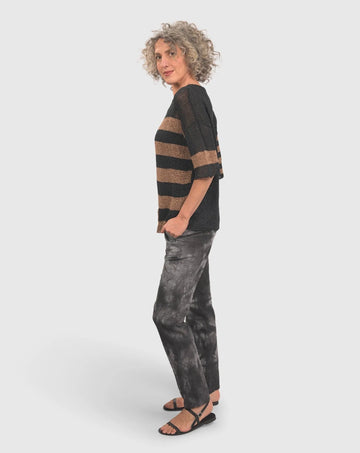 alembika-sofia-sweater-coffee-streifenpullover image 7
