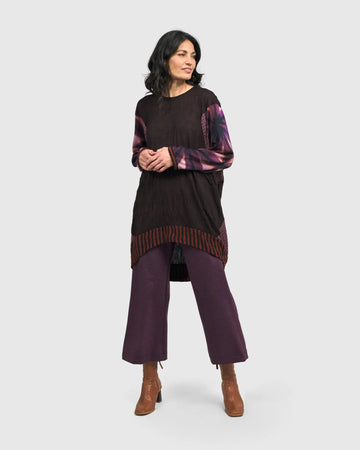 alembika-folklore-easy-pants-plum-cropped-hose image 2