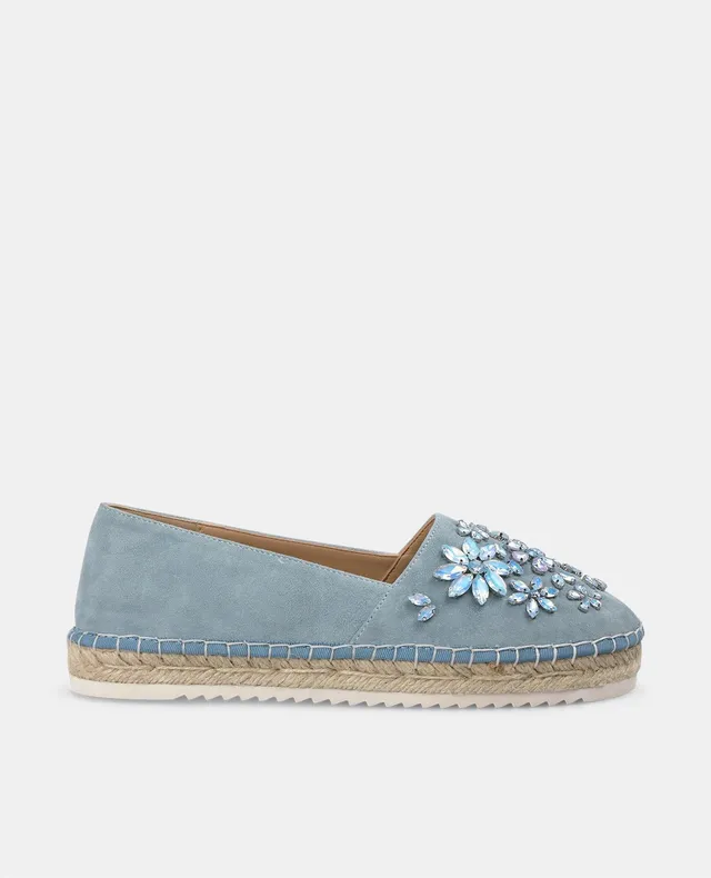 alma-en-pena-espadrille-flowers-damen-halbschuh-blau-strass-2-cm image 1