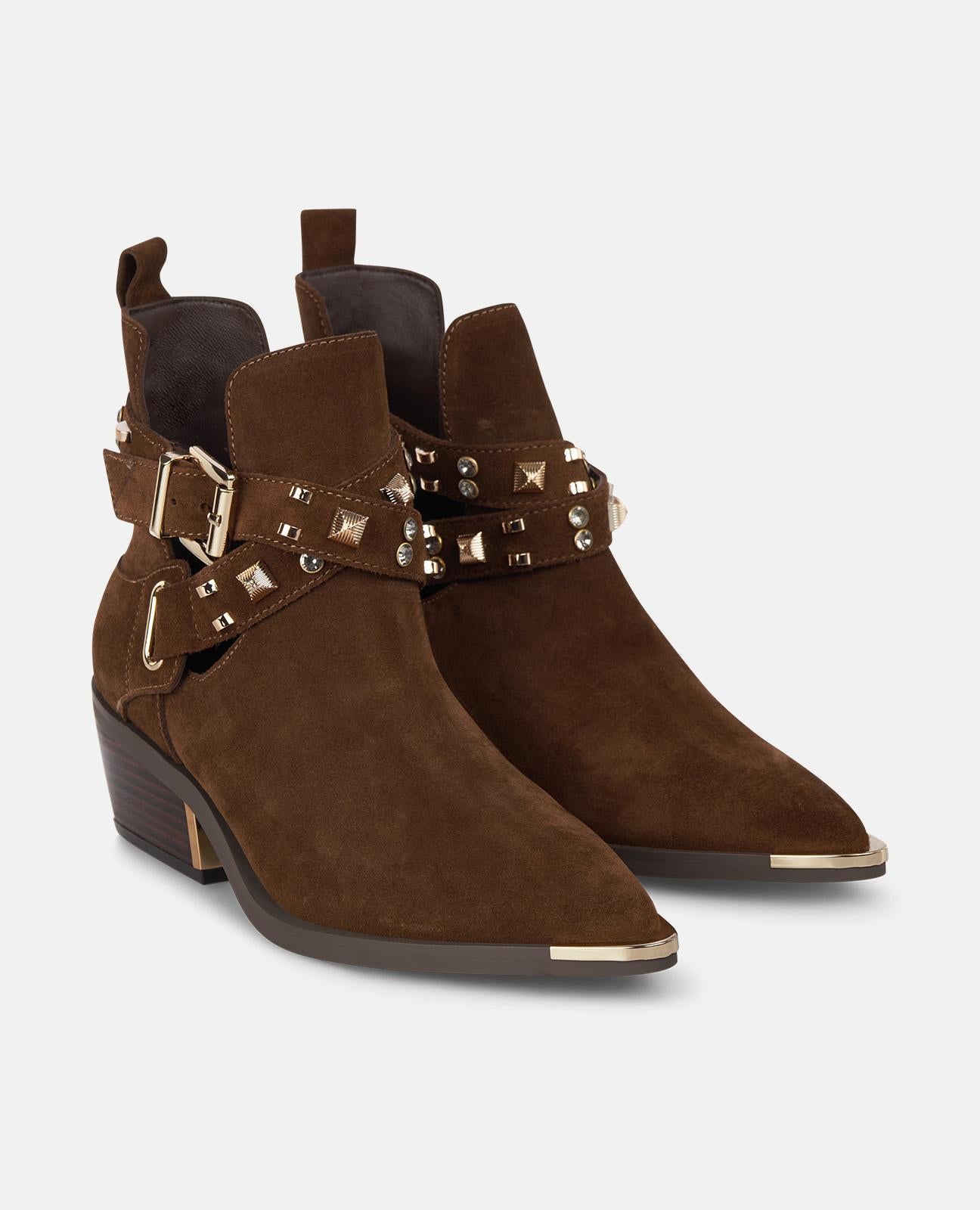 alma-en-pena-alfa-61215-flache-stiefelette-camel-4-5-cm image 2