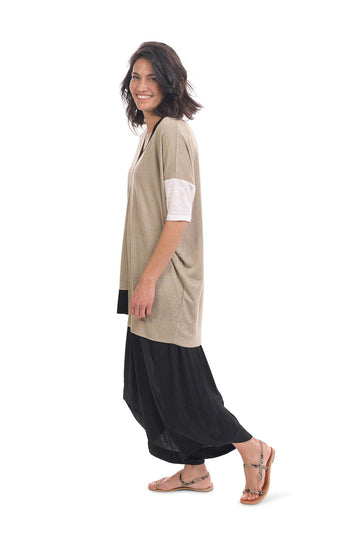 alembika-colorblock-tunika-top-sand-multi image 5