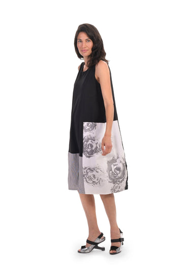 alembika-aria-cocoon-tank-kleid-roses image 2