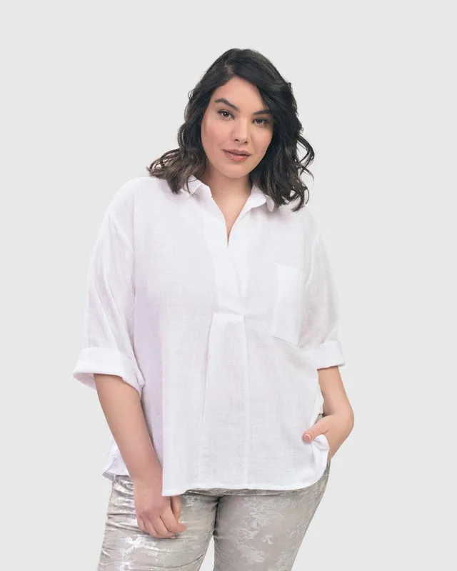 alembika-everywhere-shirt-bluse-white-aus-baumwolle image 1