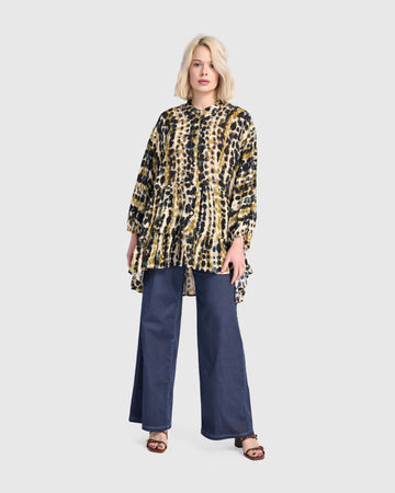 alembika-osmanthus-tiered-tunic-beige-mix-damen-tunika-aus-viskose image 8