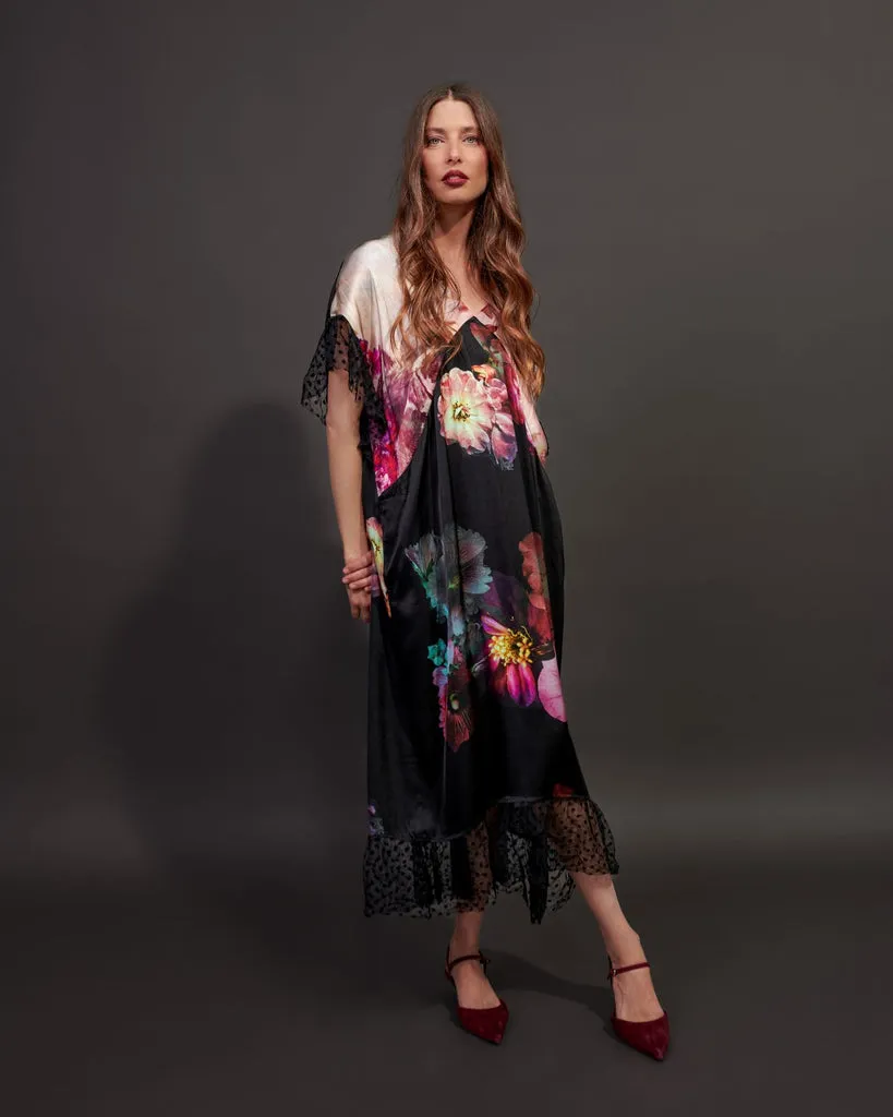 alembika-joni-caftan-dress-mix-damen-kaftankleid-midi image 1
