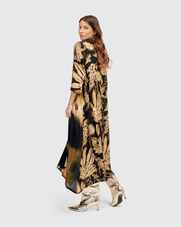 alembika-monaco-v-neck-maxi-kleid-floral image 5
