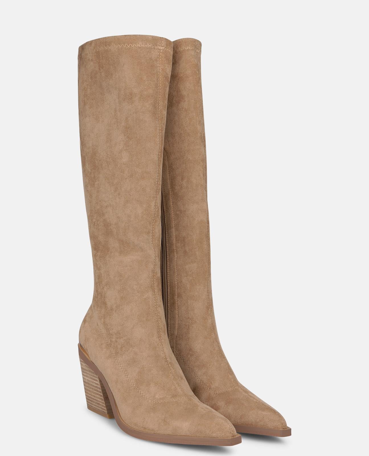 alma-en-pena-high-top-stiefel-lederoptik-arena-8-cm image 2