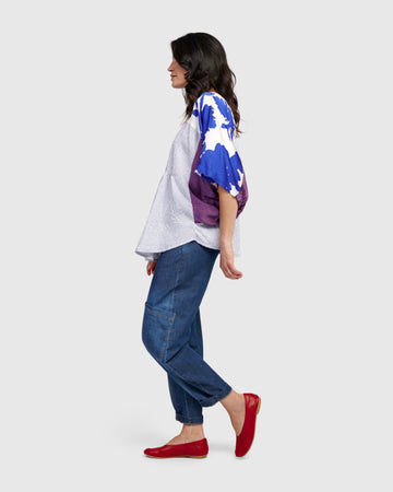 alembika-melody-butterfly-bluse-damen-cerulean image 7