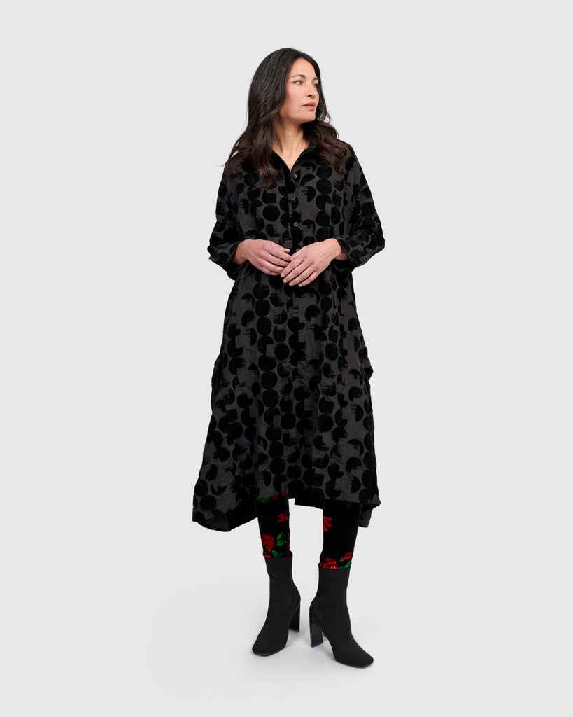 alembika-odessa-draped-shirtdress-crescent-hemdblusenkleid image 1