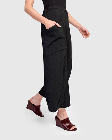 alembika-jade-jacquard-punto-pants-black-stoffhose image 5