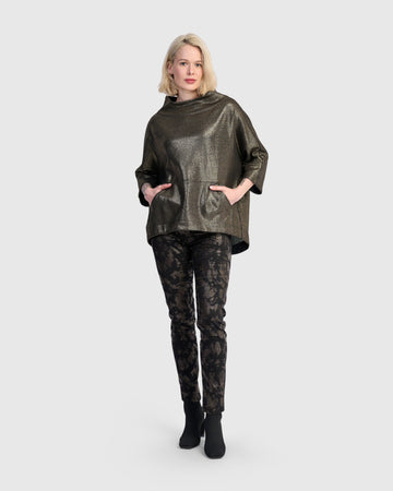 alembika-roxy-pullover-top-gold-metallic image 6