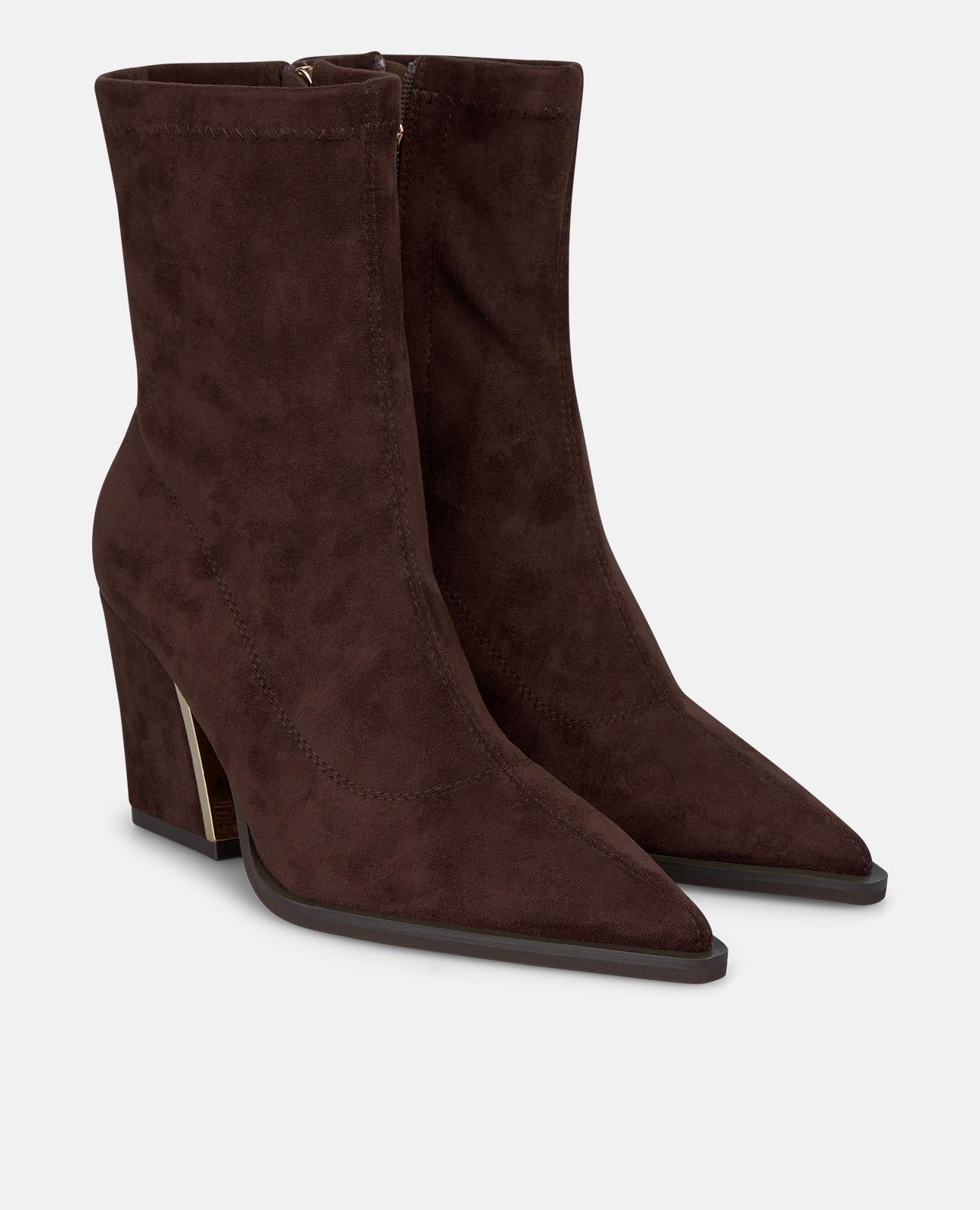 alma-en-pena-alfa-63985-stiefeletten-wildleder-optik-rei-verschluss-braun-8-cm image 2