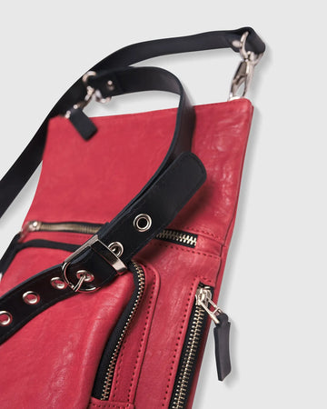 alembika-flat-stash-pouch-tasche-vermillion-damen-leder-pouch image 3