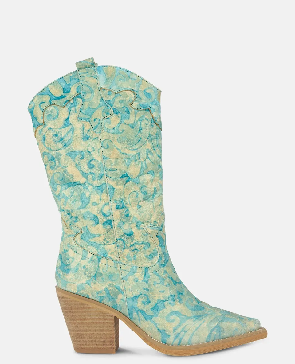 alma-en-pena-embroidered-half-boot-stiefel-blau-8-cm image 1